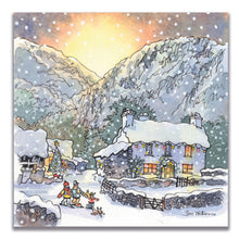 Load image into Gallery viewer, Nostalgic Lake District Christmas - 6 cards