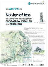 Load image into Gallery viewer, Over the Hill at 60 Something? Western Fells