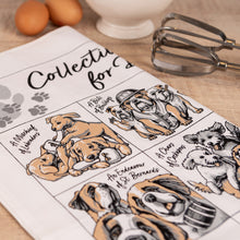 Load image into Gallery viewer, The Collective Nouns for Dogs - Tea Towel