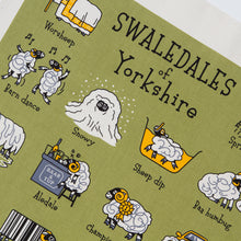 Load image into Gallery viewer, Swaledales of Yorkshire Tea Towel