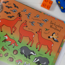 Load image into Gallery viewer, The Derbyshire Sticker Book Woodland Animal Stickers