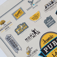 Load image into Gallery viewer, Iconic Pubs of the Lake District Tea Towel
