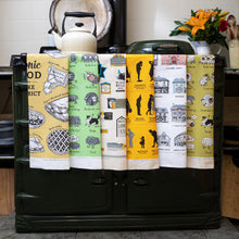 Load image into Gallery viewer, Iconic Buildings of Keswick Tea Towel
