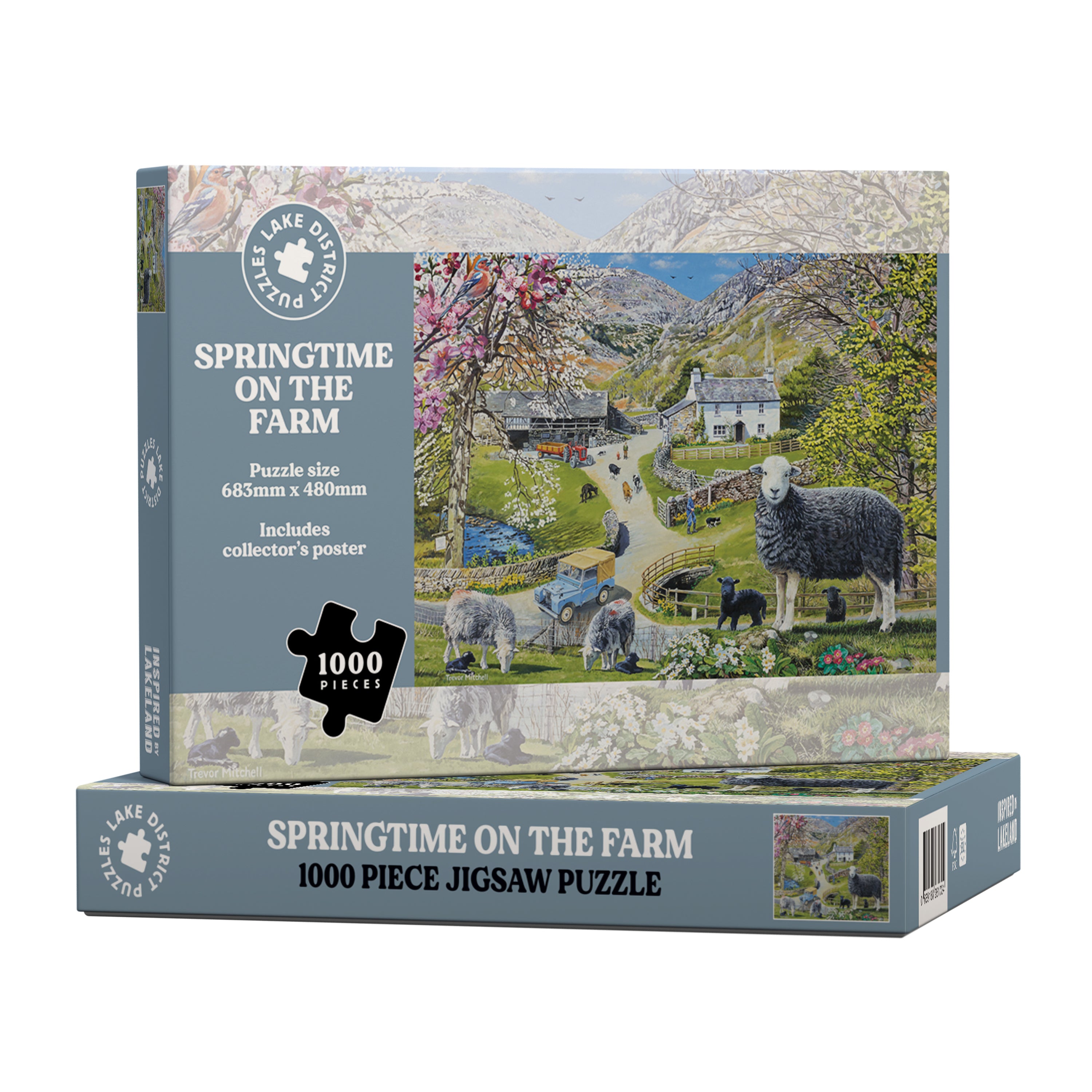 Lake District Puzzles: Springtime on the Farm – Inspired by Lakeland