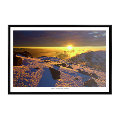 Terry Abraham Art Print: Bowfell Sunrise
