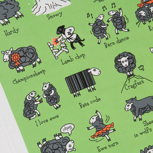 Herdwicks of the Lake District Tea Towel