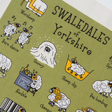 Load image into Gallery viewer, Swaledales of Yorkshire Tea Towel
