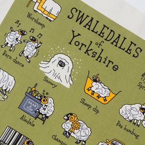 Swaledales of Yorkshire Tea Towel