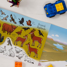 Load image into Gallery viewer, The Scotland Sticker Book Scottish Highland Animal Stickers
