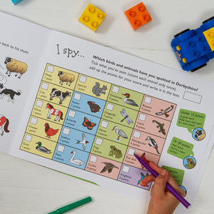 The Derbyshire Sticker Book I Spy Animals Activity