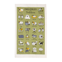Load image into Gallery viewer, Swaledales of Yorkshire Tea Towel
