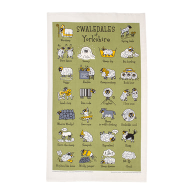 Swaledales of Yorkshire Tea Towel