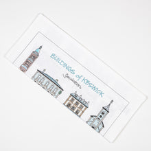 Load image into Gallery viewer, Iconic Buildings of Keswick  Tea Towel
