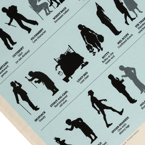 Cumbrian Insults Tea Towel