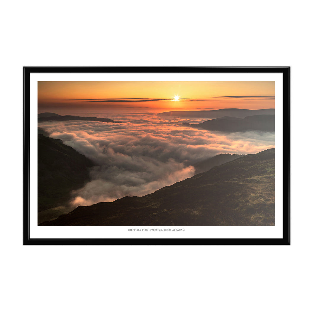 Terry Abraham Art Print: Sheffield Pike Inversion